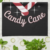 Ich mag seine feinen Cane funny Couples Matching Geschirrtuch (Gefaltet)