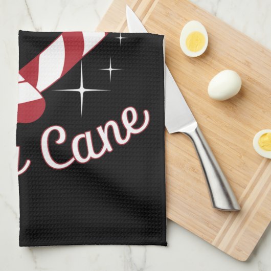 Ich mag seine feinen Cane funny Couples Matching Geschirrtuch (Viertel Falte)