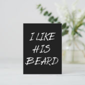 Ich mag seinen Bärenbaum witzig Postkarte (Stehend Vorderseite)