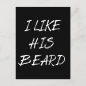 Ich mag seinen Bärenbaum witzig Postkarte (Vorderseite)