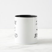 Ich mag seinen Bärenbaum witzig Tasse (Zentrum)