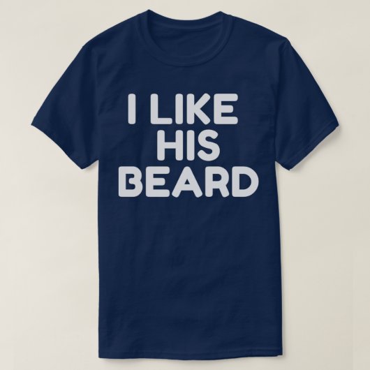 Ich mag seinen Bart 7 T-Shirt (Design vorne)