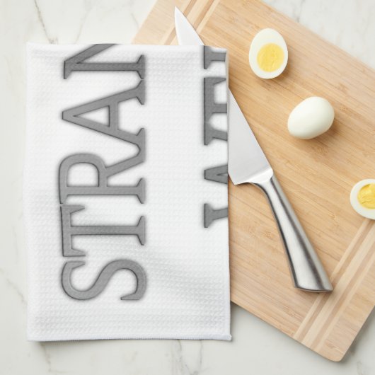 Ich mag seltsam seltsam komisch .png geschirrtuch (Viertel Falte)