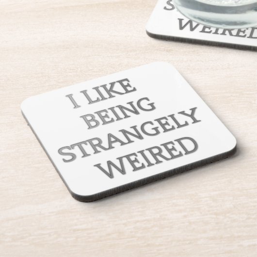 Ich mag seltsam seltsam komisch .png untersetzer (Linke Seite)