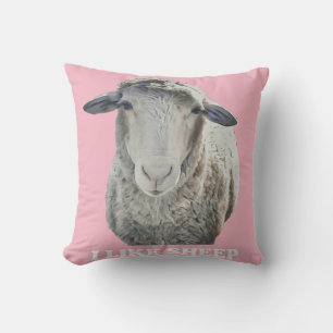Ich mag Sheep Funky Throw Kissen