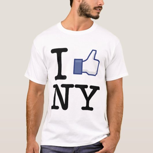 "Ich mag Shirt New York" Facebook (Vorderseite)