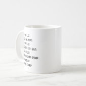 Ich mag Sie nicht, Herr Trump Kaffeetasse (Vorderseite Links)