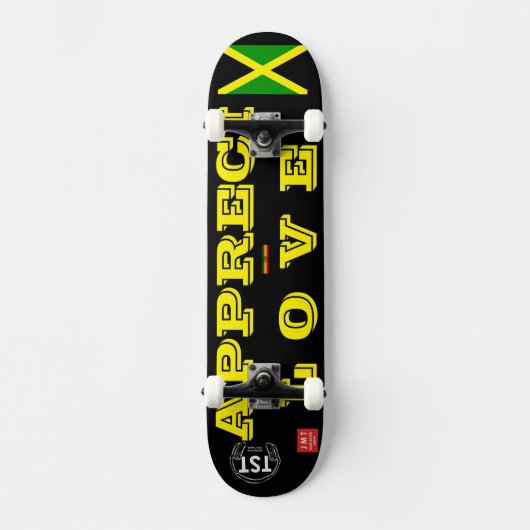 ICH MAG Skateboard (Vorderseite)