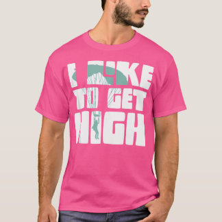 Ich mag Skydiver Flugzeug Skydiving T-Shirt