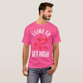 Ich mag Skydivski-Fans begeistern T-Shirt (Vorne ganz)