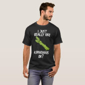 Ich mag Spargel Ok T-Shirt (Vorne ganz)