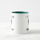 Ich mag Sphynx-Katzen, OK? Tasse (Zentrum)