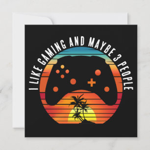 ICH MAG SPIELEN UND VIELLEICHT 3 PERSONEN EINLADUNG