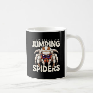 Ich mag Springspinnen einfach so gern Süße Tasse