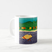 Ich mag Sticks-Autumn Stephen Huneck Kaffeetasse (Vorderseite Links)
