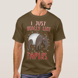 Ich mag Tapire einfach nur T-Shirt