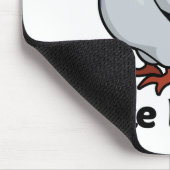 Ich mag Tauben Mousepad (Ecke)