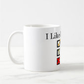 Ich mag... Tee mit Milch & 1 Zucker Kaffee Tasse (Links)