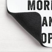 Ich mag Tiere mehr als Menschen 2 Mousepad (Ecke)