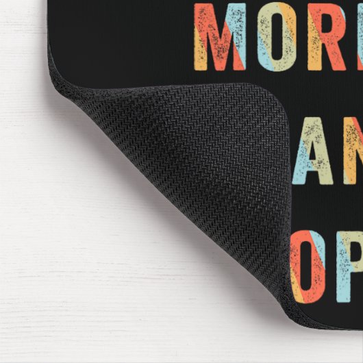 Ich mag Tiere mehr als Menschen Mousepad (Ecke)