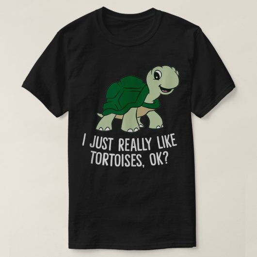 Ich mag Tortoises sehr Niedlich Tortoise Tank (Design vorne)