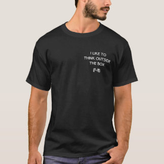 ICH MAG TOTHINK OUTSIDETHE KASTEN, FB T-Shirt