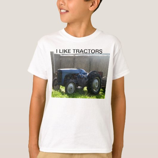 ICH MAG TRACTORS T-Shirt (Vorderseite)