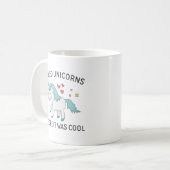 Ich mag Unikorne Kaffeetasse (Vorderseite Links)