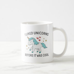 Ich mag Unikorne Kaffeetasse