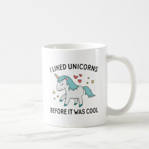 Ich mag Unikorne Kaffeetasse