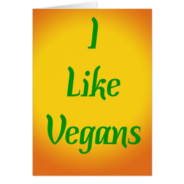 Ich mag Veganer... (Vorne)
