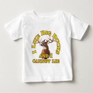 Ich mag viel Geld und ich kann nicht liegen Baby T-shirt