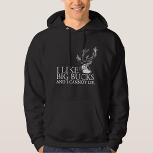 Ich mag viel Geld und ich kann nicht liegen Hoodie