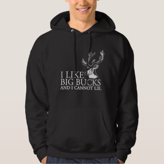 Ich mag viel Geld und ich kann nicht liegen Hoodie
