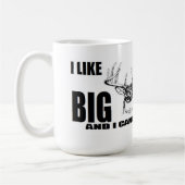 Ich mag viel Geld und ich kann nicht liegen! Kaffeetasse (Links)