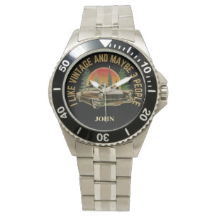 Ich mag Vintage und vielleicht 3 Personen personal Armbanduhr