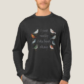 Ich mag Vögel, OK T - Shirt Birdwatcher (Vorderseite)