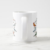 Ich mag Vögel, OK T - Shirt Birdwatcher Jumbo-Tasse (Rückseite)
