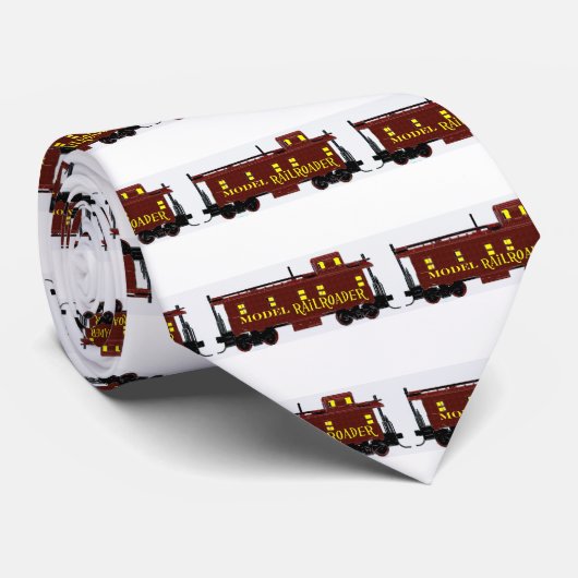 Ich mag vorbildliche Eisenbahnen Krawatte (Gerollt)