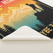 Ich mag Wandern und vielleicht 3 Leute Sherpadecke (3/4)