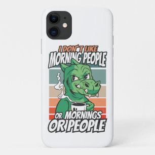 Ich mag weder Morgenmenschen noch Morgenmensch ode Case-Mate iPhone Hülle