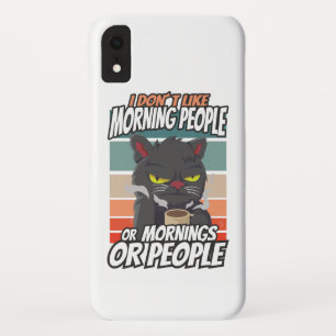 Ich mag weder Morgenmenschen noch Morgenmensch ode Case-Mate iPhone Hülle