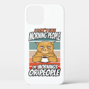 Ich mag weder Morgenmenschen noch Morgenmensch ode Case-Mate iPhone Hülle