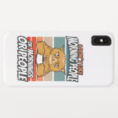 Ich mag weder Morgenmenschen noch Morgenmensch ode Case-Mate iPhone Hülle (Rückseite (Horizontal))