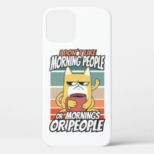 Ich mag weder Morgenmenschen noch Morgenmensch ode Case-Mate iPhone Hülle