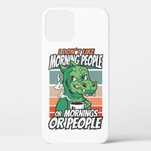 Ich mag weder Morgenmenschen noch Morgenmensch ode Case-Mate iPhone Hülle