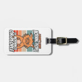 Ich mag weder Morgenmenschen noch Morgenmensch ode Gepäckanhänger (Vorderseite horizontal)