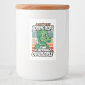 Ich mag weder Morgenmenschen noch Morgenmensch ode Lebensmitteletikett (Vorderseite)