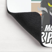 Ich mag weder Morgenmenschen noch Morgenmensch ode Mousepad (Ecke)