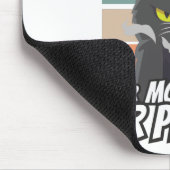 Ich mag weder Morgenmenschen noch Morgenmensch ode Mousepad (Ecke)